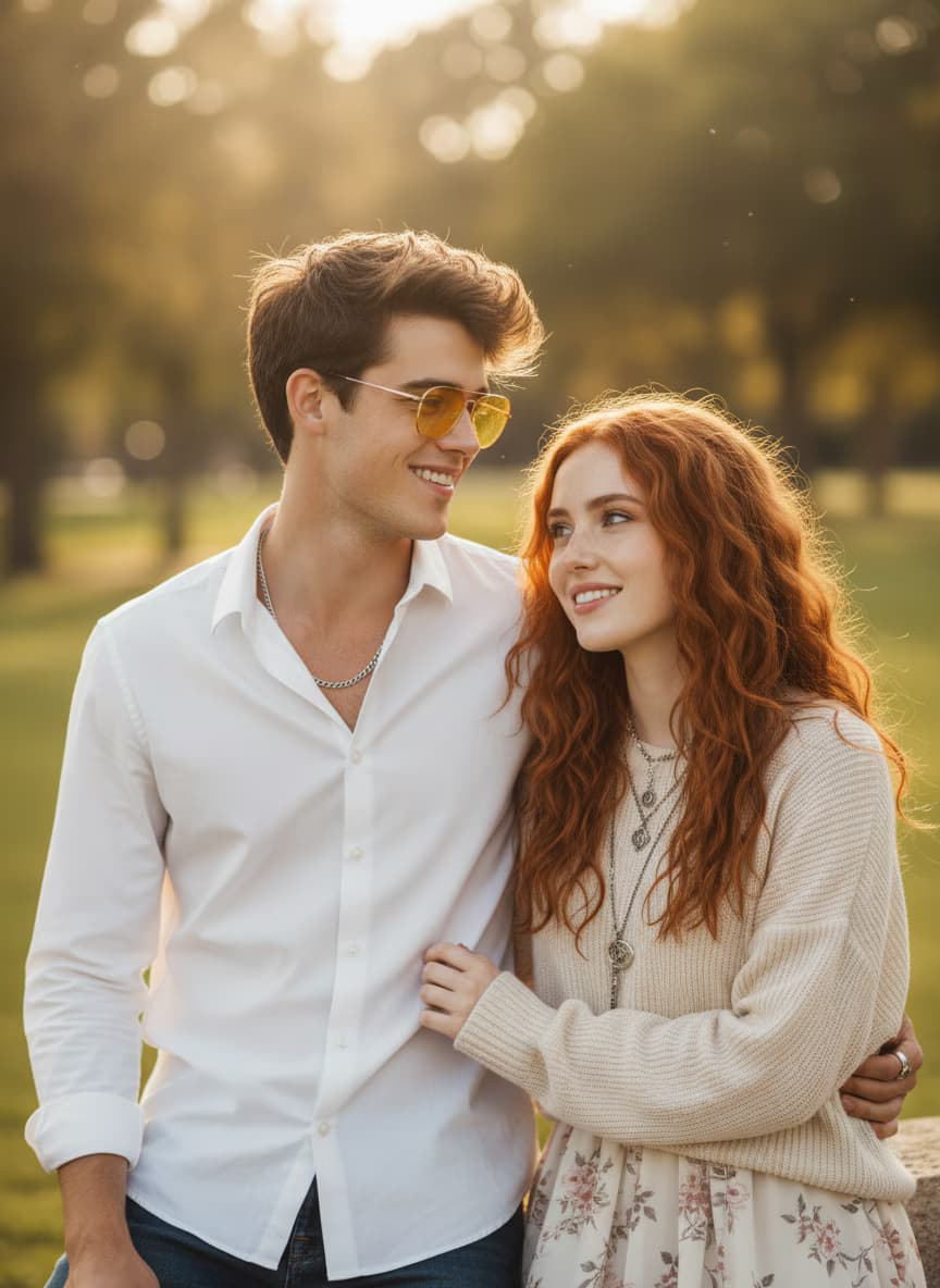 AI Couple Photo example